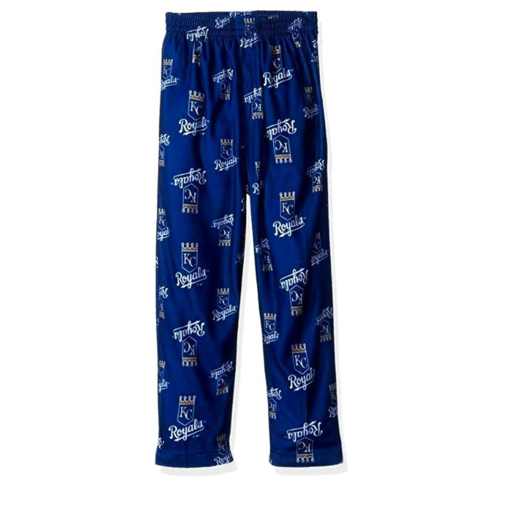 MLB Boys 4-7 Royals Sleepwear All Over Print Pant, Various Sizes